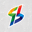比分网官方网站Logo，蓝色盾牌造型内嵌足球图案